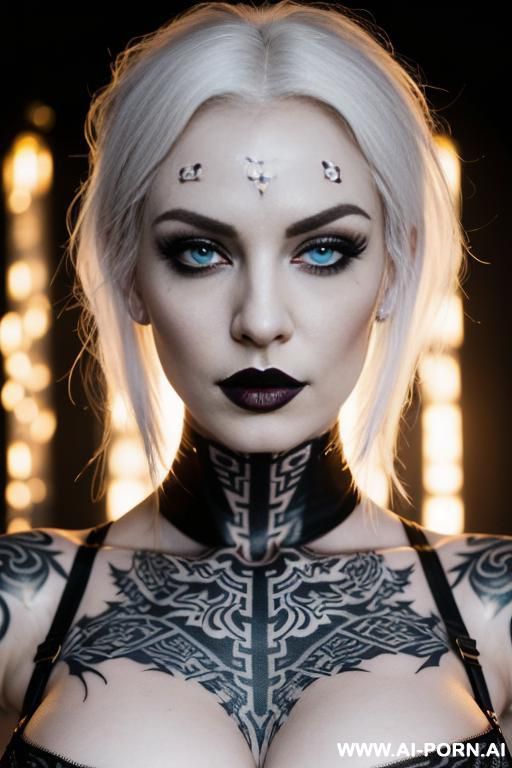 face white tattoo cyber white skin - #main