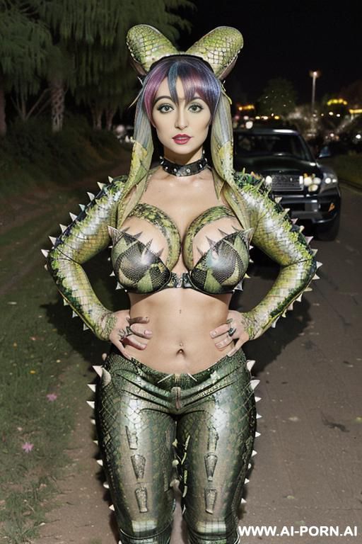 ((((american rap milf)))) with ((((((súper gigantic tits 00 -cup)))))) and (((long hair))), ((((ex-winner of the world contest "mrs biggest huge breasts in the world", (makeup)) ,(((tight spiked green - #main