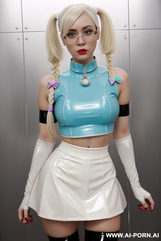 powerpuff cosplayer ((bubbles ))latex - #main