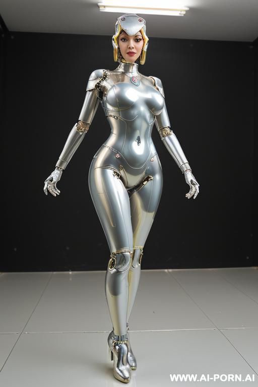 ((wonderful ultra hing realistic robot very beautiful k quality to very detailed image to complete very robotic sex-fembot woman complete hing meccanical body, beautiful cyborg mecha trasformers male - #main