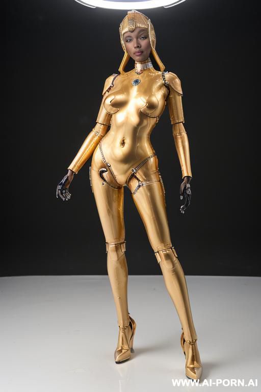 ((wonderful ultra hing realistic detailed robot very beautiful four k quality to very detailed image to complete very robotic sex-fembot woman complete hing meccanical body, beautiful cyborg mecha - #main