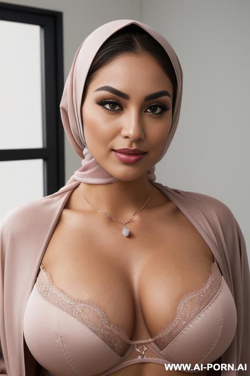 ultra-realistic close-up selfie portrait of a very attractive 2-30 year old woman with middle eastern / arab features, flawless tanned olive skin, sharp jawline, full lips with glossy nude-pink - #main
