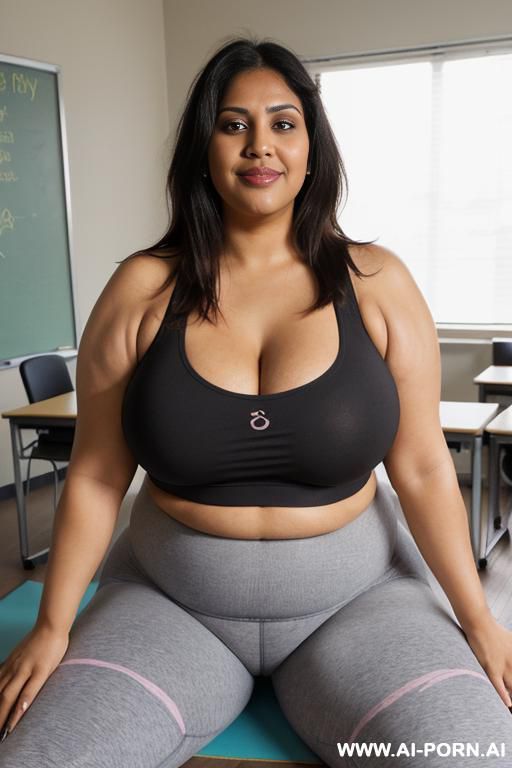 obese woman only in pants - #main