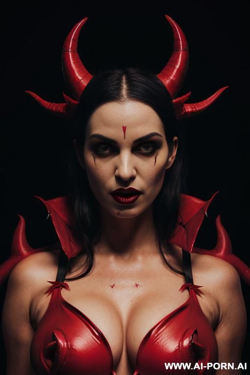 evil seductive look - #main