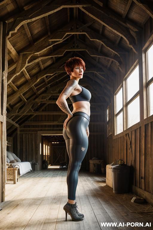sexy lingery, tummy, intellectual, sexy headshot, cartoon, tight waist, extremely tall, pixie cut, round fake ass, tattoos on whole body, old milf - #main