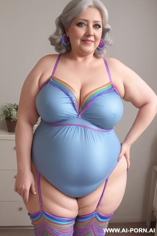 tight top, extremely pretty, full lips, button nose, hoop earrings, busty round boobs, hourglass figure, tight waist, big bubble butty. bending over showing white nylon panties. sexy - #main