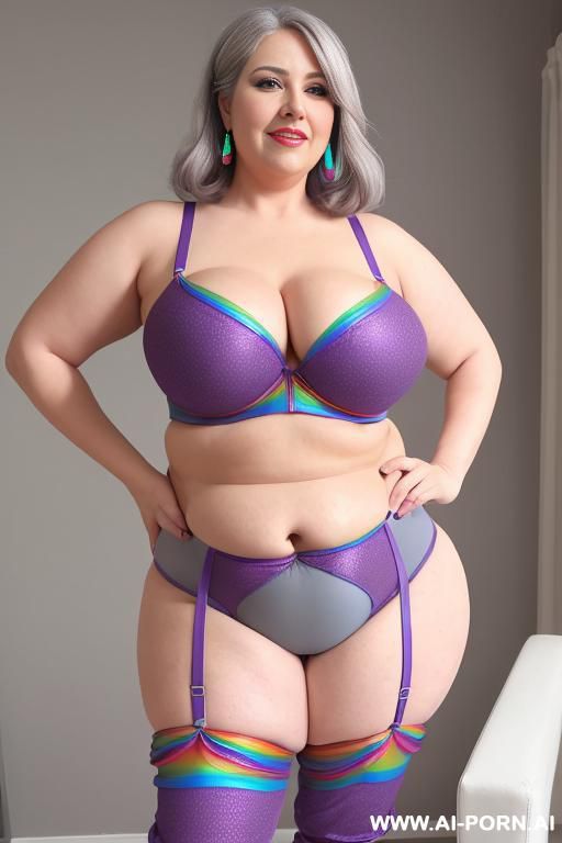 tight top, extremely pretty, full lips, button nose, hoop earrings, busty round boobs, hourglass figure, tight waist, big bubble butt. bending over showing white nylon panties. - #main