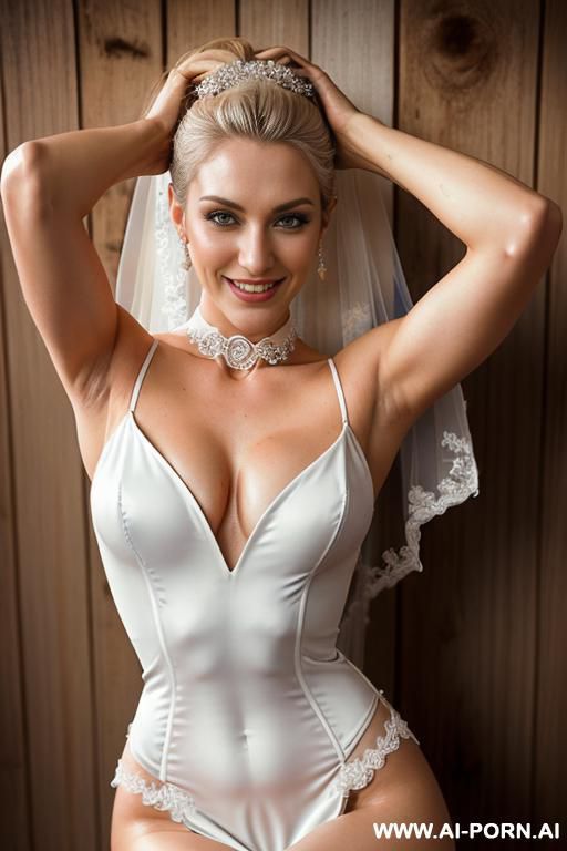 ((topless)) (texas babe) (blue jeans), (pretty face), (wide hips), (flirty smirk), (sweat body), (seductive smirk), (sweat body), (very very pretty face), (natural plump tits), (perfect nipples), (((wood wall background))) - #main