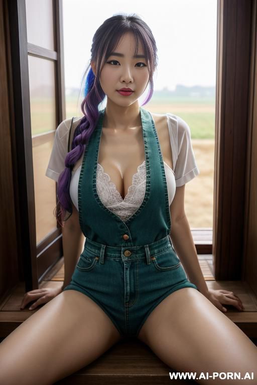 主角为1岁中国女人，穿着清朝格格的衣服和头戴大拉翅，女人的阴部非常丰满女人的阴部插入了一根巨大阴茎，阴茎不是女人身上的，女人的阴部被阴茎撑大脸上和嘴里都是精液嘴巴张开，流出大量精液并拉丝，高潮享受脸，嘴里流出大量白色精液，阴道流出大量精液，脸和全身都是大量白色精液，整个人泡在精液里，露出人物全身，人物露出巨乳女人的乳房很大，漏出阴部，阴部丰满，馒头逼人物朝上，全身布满精液，胸部和阴部有厚厚的白色精液场景在装满精液的浴缸里 - #main