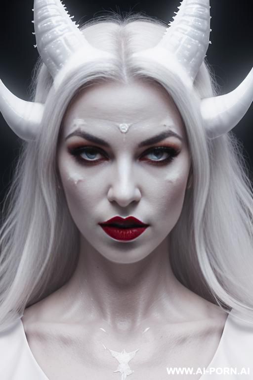 leg apart white skin with wing, ice from pussy ice castle water ice snow ice crystals white, ice devil queen - #main