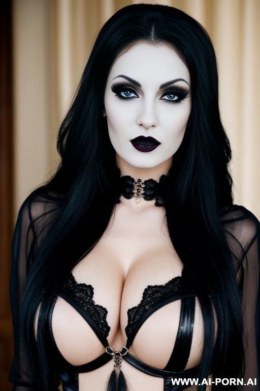 beautiful, sexy goth woman - #main