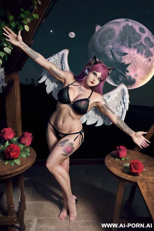 massive boobs and huge muscles, naked with big ass, red hair in gy style, fully naked, ((hairy pussy)), stronger shoulders, wide hips, strong body, very strong arms, very beefy body, (((wearing - #main