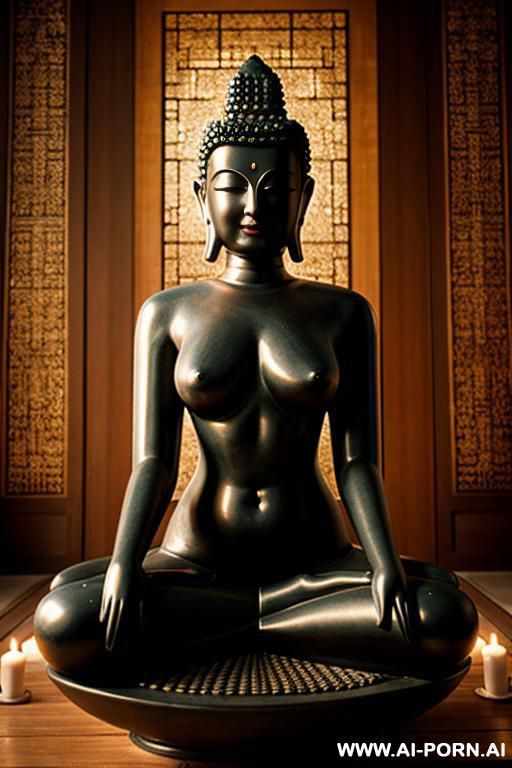 a female buddha goddess, nude - #main