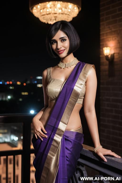 (purple fancy wedding sari ), ((pakistani)), (balcony at night), (asin), (pretty face), (detailed face), (natural lighting), ((highly detailed photo)), (asin), lean, (photorealistic), (ultra detailed photo), - #main