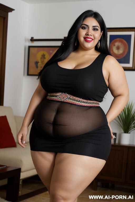 extremely hot supermodel, mexican, bimbo, eyeliner, great makeup, big eyes, long hair, extra thicc, hourglass bbw - #main