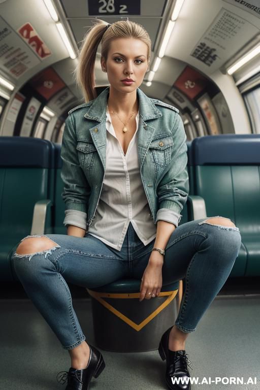 straight blue jeans, green racer jacket, oxford shoes - #main