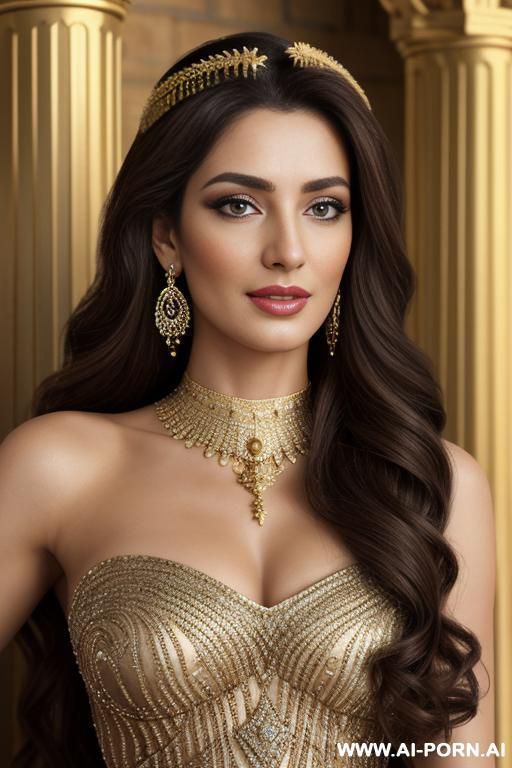 (olympic goddess) photo realistic (keep face) finely detail (perfect modrl face) highly detailed face, highly detailed eyes, sexy eyes, (eye contact) make up, alluring smile, highly detailed hands, - #main