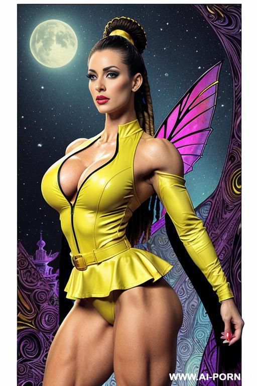 image comic-drawing vintage style, sci-fi, atompunk, slender body in the sci-fi city, sci-fi yellow jacket, , image comic-drawing vintage style, fantasy arab dress, sci-fi cap, in white background, image comic-drawing vintage style - #main