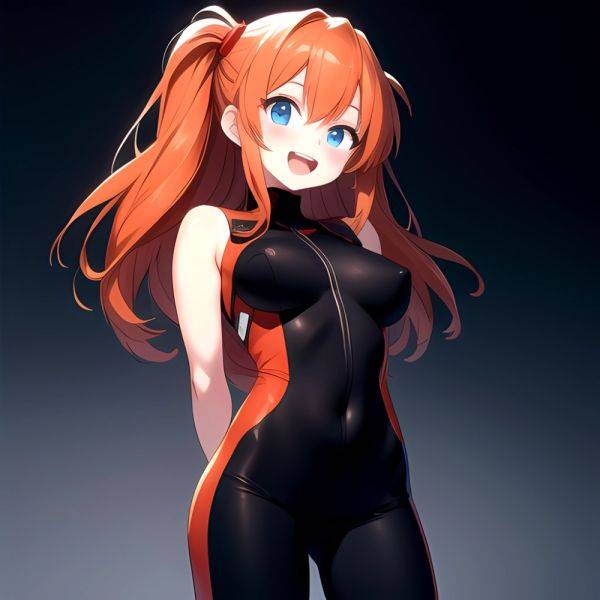 Souryuu Asuka Langley 1girl Blue Eyes Bodysuit Breasts Large Breasts Long Hair Looking At Viewer Open Mouth Orange Hair Plugsuit, 3282715030 - AIHentai - aihentai.co on pornsimulated.com