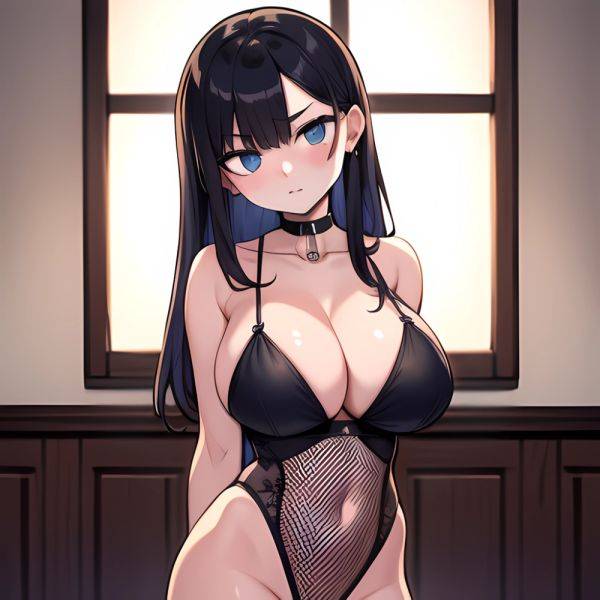 1girl Sexy Standing Huge Boobs Lingerie Arms Behind Back Facing The Viewer Looking At Viewer, 4205612261 - AIHentai - aihentai.co on pornsimulated.com