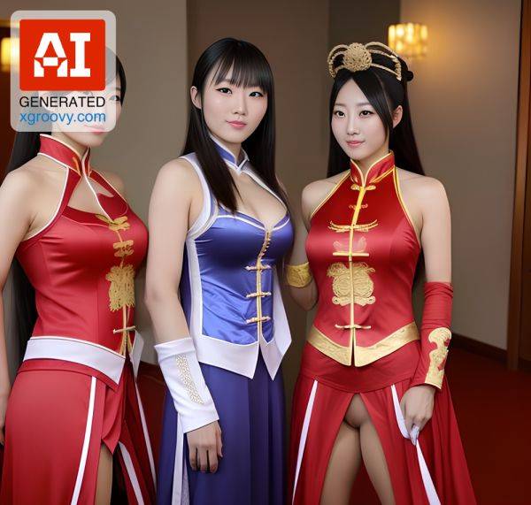 Come join us for a wild night of Chinese cosplay, where we pleasure each other with no holds barred. F**k like athletes! - xgroovy.com on pornsimulated.com