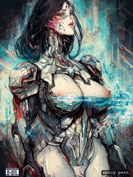 Strong warrior robot, comprehensive cinematic, highly detailed - spicy.porn on pornsimulated.com