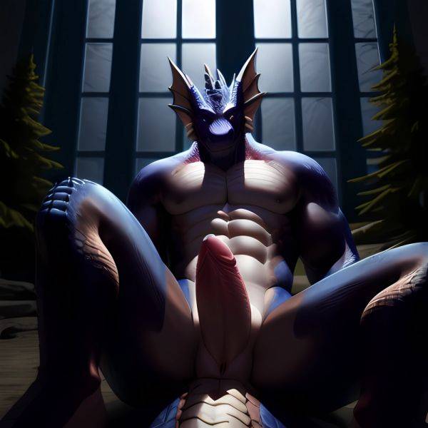 Anthro Dragon Male Solo Abs Cum Dripping Muscular Dragon Penis Genital Slit Furry Sitting Realistic Scales Detailed Scales Textu, 3653978102 - AIHentai - aihentai.co on pornsimulated.com