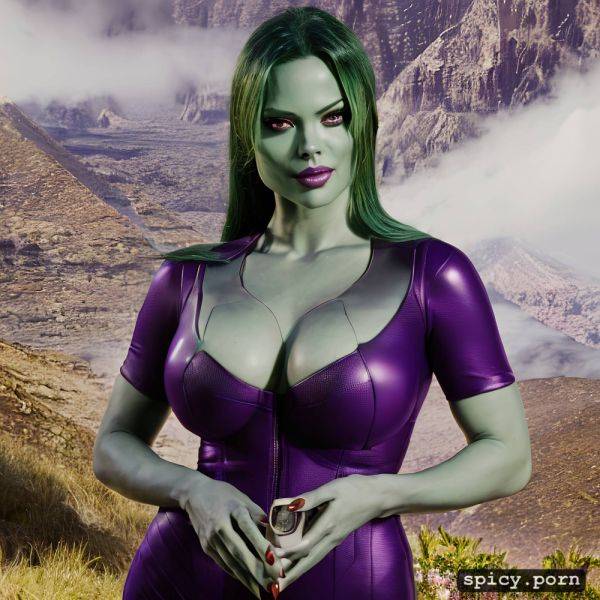 Highly detailed glossy eyes, gamora, sci fi setting, cinematic lighting - spicy.porn on pornsimulated.com