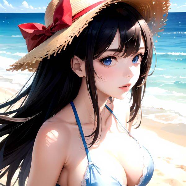 1girl Solo Beach Blue Eyes, 1974634640 - AIHentai - aihentai.co on pornsimulated.com