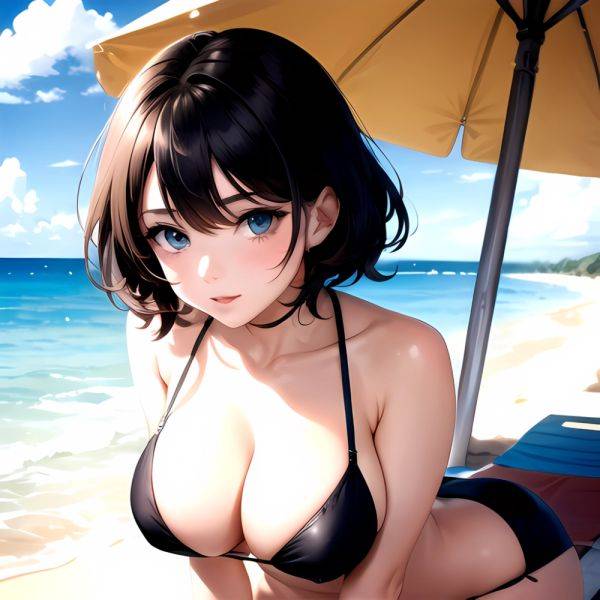 1girl Solo Beach Blue Eyes, 2421814448 - AIHentai - aihentai.co on pornsimulated.com