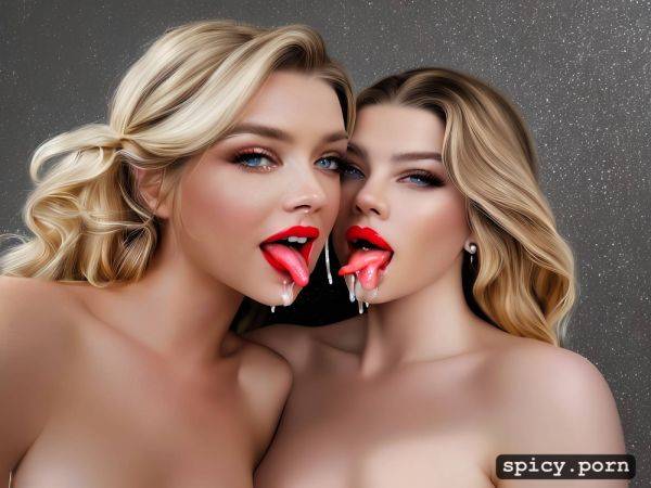 Kissing, hd, french kissing, high contrast, tongue, tongues touching - spicy.porn - France on pornsimulated.com