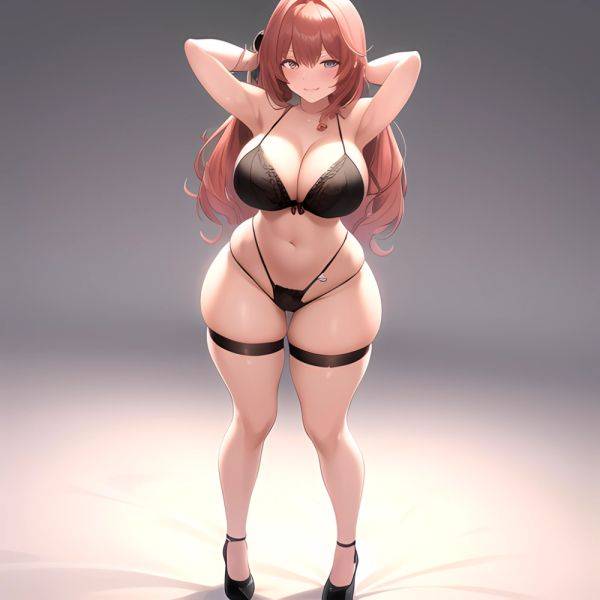 Happy Face Sexy Naughty Lingerie Big Ass Thick Thighs Absurdres Blush 1 1 Highres Detail Masterpiece Best Quality Hyper Detailed, 2310765684 - AIHentai - aihentai.co on pornsimulated.com