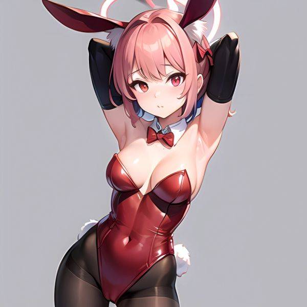 1girl Solo Animal Ears Armpits Black Hair Black Pantyhose Blue Archive Bow Bowtie Cat Ears Colored Inner Hair Coma Light825, 2819859810 - AIHentai - aihentai.co on pornsimulated.com