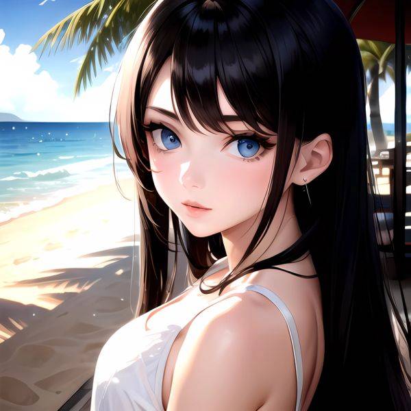 1girl Solo Beach Blue Eyes, 547842186 - AIHentai - aihentai.co on pornsimulated.com