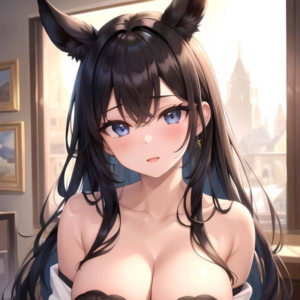 Half Naked Sexy Naughty Horny 1girl Solo Absurdres Blush 1 1 Highres Detail Masterpiece Best Quality Hyper Detailed 8k Best, 1681839127 - AIHentai - aihentai.co on pornsimulated.com