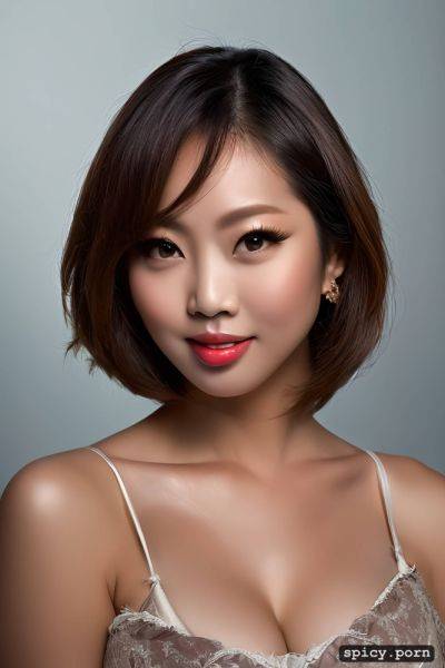Portrait, short hair, elegant, college, goddess, korean milf - spicy.porn - North Korea on pornsimulated.com