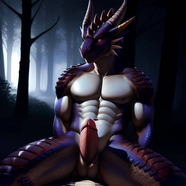 Anthro Dragon Male Solo Abs Cum Dripping Muscular Dragon Penis Genital Slit Furry Sitting Realistic Scales Detailed Scales Textu, 2684810150 - AIHentai - aihentai.co on pornsimulated.com