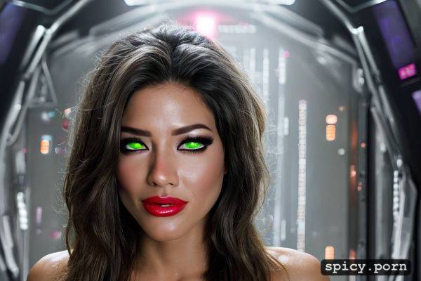 Green glowing eyes pov mind control, wide pussy exposed, topless - spicy.porn on pornsimulated.com