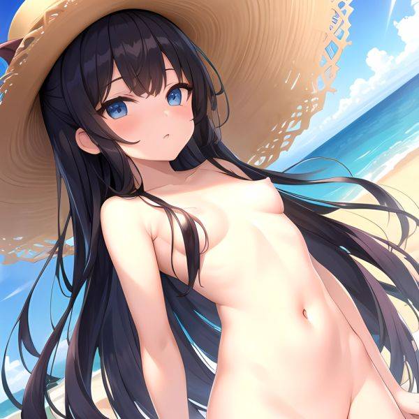 Beach Mature Women Naked Hat Small Boobs 1 0 Flat Chest 1 0 Standing Wide Angle 1 4 Absurdres Blush, 3229817850 - AIHentai - aihentai.co on pornsimulated.com