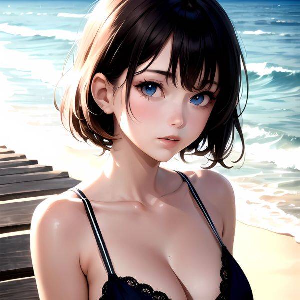 1girl Solo Beach Blue Eyes, 2887313556 - AIHentai - aihentai.co on pornsimulated.com