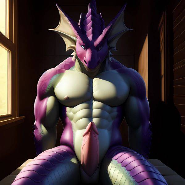 Anthro Dragon Male Solo Abs Cum Dripping Muscular Dragon Penis Genital Slit Furry Sitting Realistic Scales Detailed Scales Textu, 983684196 - AIHentai - aihentai.co on pornsimulated.com