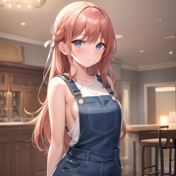 Sexy Overalls Half Naked Absurdres Blush 1 1 Highres Detail Masterpiece Best Quality Hyper Detailed 8k Best Quality 1 0, 885314488 - AIHentai - aihentai.co on pornsimulated.com