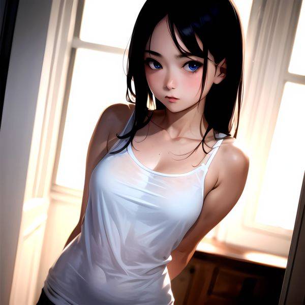 1girl Sexy Blue Eyes Arms Behind Back Facing The Camera Looking At The Camera, 1948125574 - AIHentai - aihentai.co on pornsimulated.com