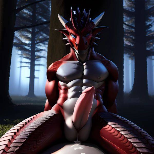 Anthro Dragon Male Solo Abs Cum Dripping Muscular Dragon Penis Genital Slit Furry Sitting Realistic Scales Detailed Scales Textu, 1344809447 - AIHentai - aihentai.co on pornsimulated.com