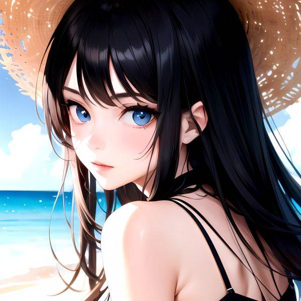 1girl Solo Beach Blue Eyes, 301893988 - AIHentai - aihentai.co on pornsimulated.com