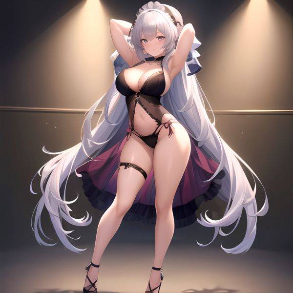 Happy Face Sexy Naughty Lingerie Big Ass Thick Thighs Absurdres Blush 1 1 Highres Detail Masterpiece Best Quality Hyper Detailed, 417229323 - AIHentai - aihentai.co on pornsimulated.com