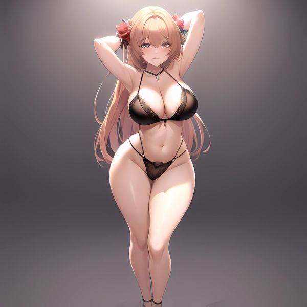 Happy Face Sexy Naughty Lingerie Big Ass Thick Thighs Absurdres Blush 1 1 Highres Detail Masterpiece Best Quality Hyper Detailed, 2611255241 - AIHentai - aihentai.co on pornsimulated.com