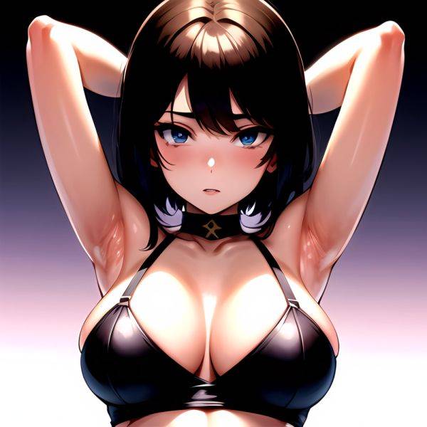 1girl Solo Big Boobs Pov Blue Eyes Armpits Arms Behind Head, 1712496116 - AIHentai - aihentai.co on pornsimulated.com