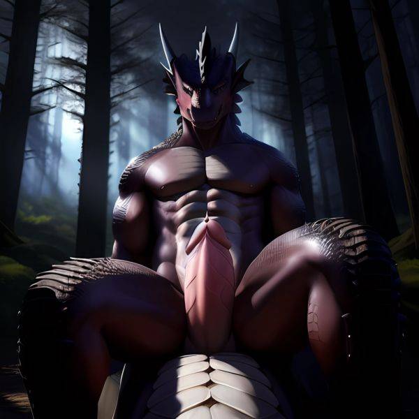 Anthro Dragon Male Solo Abs Cum Dripping Muscular Dragon Penis Genital Slit Furry Sitting Realistic Scales Detailed Scales Textu, 1465920668 - AIHentai - aihentai.co on pornsimulated.com