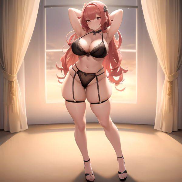 Happy Face Sexy Naughty Lingerie Big Ass Thick Thighs Absurdres Blush 1 1 Highres Detail Masterpiece Best Quality Hyper Detailed, 3935349263 - AIHentai - aihentai.co on pornsimulated.com